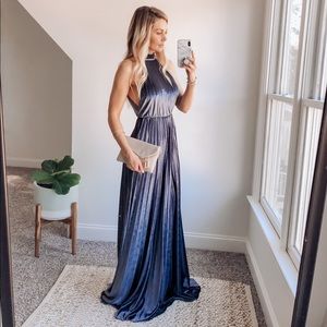 ASOS Velvet Gown - open back